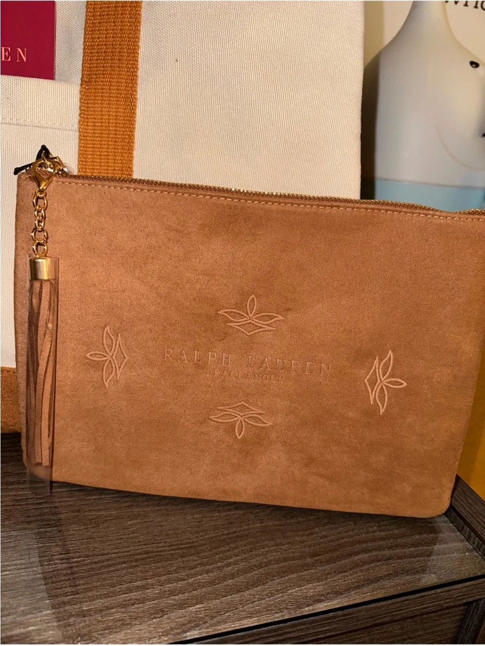 New Limited Edition Ralph Lauren Limited Edition Tote Bag & Cosmetic Bag